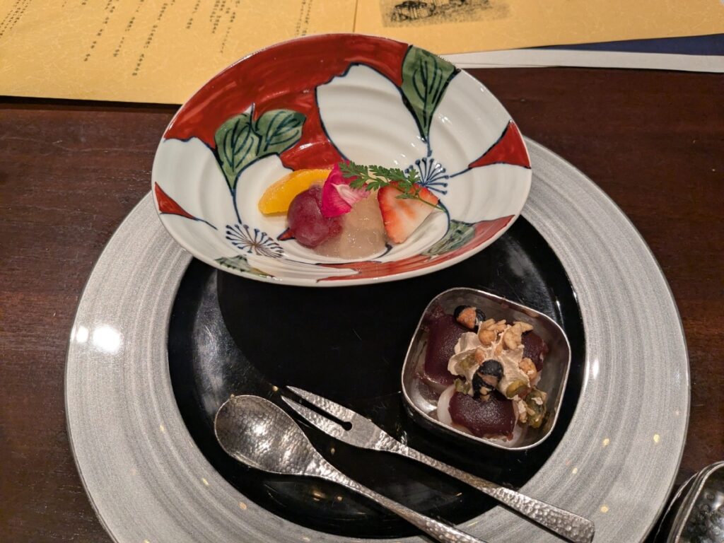 エクシブ箱根離宮　初花コースのデザート