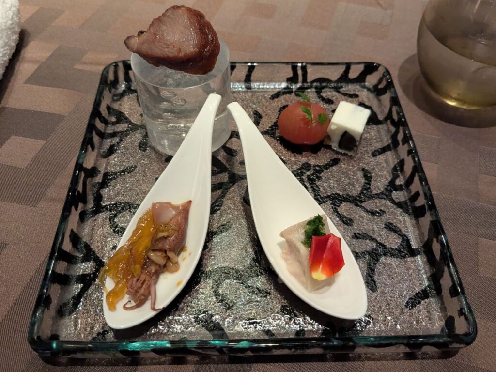 中国前菜盛り合わせ 翆陽スタイル (Assorted Chinese appetizers, Suiyou style)