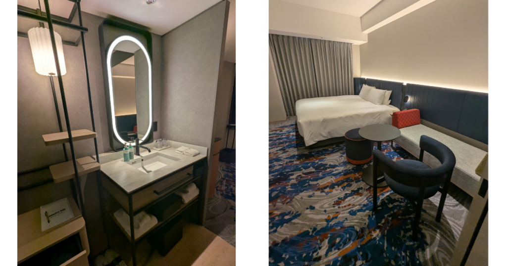 清潔感がありスタイリッシュで快適な「ノボテル奈良」の客室 (Stylish and comfortable guest room at Novotel Nara)